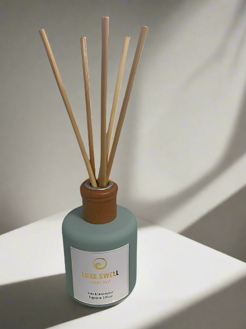 Coastal Breeze Reed Diffuser Collection - Lime & Lemongrass
