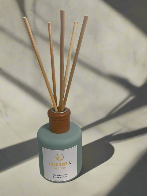 Coastal Breeze Reed Diffuser Collection - Lime & Lemongrass