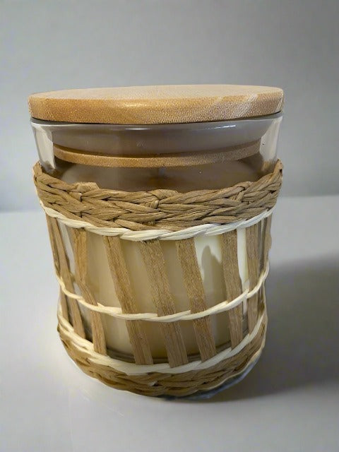 The coconut and vanilla fragrance intertwines the tropical sweetness of ripe coconuts with the warm, comforting essence of creamy vanilla, creating a lusciously indulgent aroma that transports you to a sun-kissed paradise.   The 390g Bohemian Beach Retreat Collection Candles will fill your home (for up to 80 hours)  with sultry scents of the coast.  All our products are hand poured on the Gold Coast, using eco-friendly soy wax and cotton wicks for a clean burn.