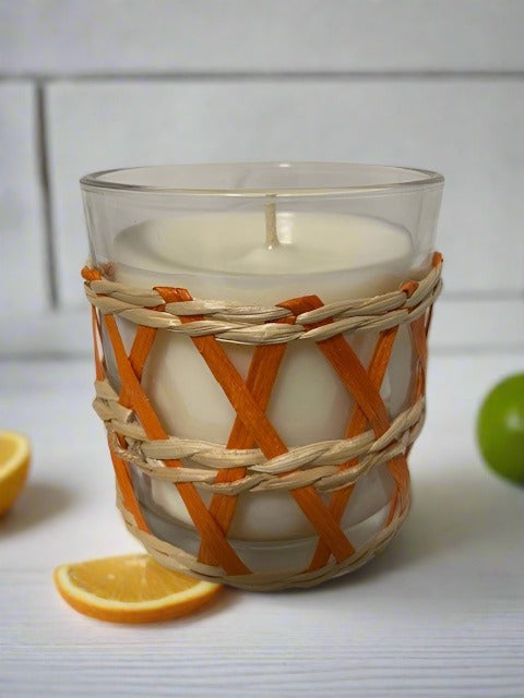 This complex blend of juicy citrus & salty sea foam creates an uplifting, invigorating aroma - perfect for creating an energising atmosphere in any type of home. With a bright citrus zest and subtle hint of sea salt every time. The 390g Bohemian Beach Retreat Collection Candles will fill your home (for up to 80 hours)  with sultry scents of the coast.  All our products are hand poured on the Gold Coast, using eco-friendly soy wax and cotton wicks for a clean burn.